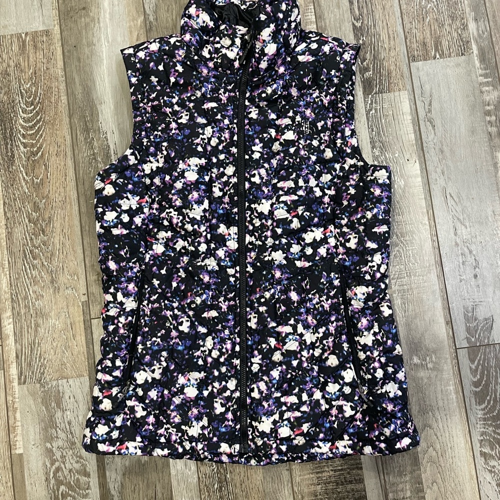 North Face Floral Thermoball Eco Vest